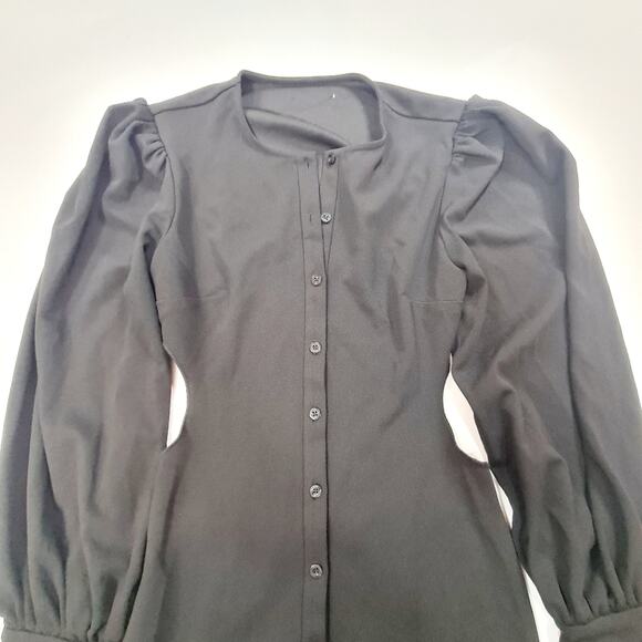 Lovers and Friends Open Back Mini Dress in Black - Picture 5 of 12